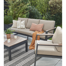 Load image into Gallery viewer, Hemsby 3 Seater Outdoor Sofa Set With 3 Way Lift Table
