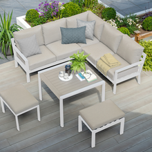 Load image into Gallery viewer, Titchwell Outdoor Mini Corner Set with Standard Table
