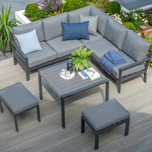 Load image into Gallery viewer, Titchwell Outdoor Mini Corner Set with Standard Table
