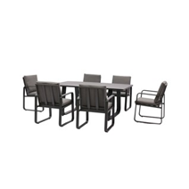 Load image into Gallery viewer, Babingley Outdoor 6 Seat Dining Set  180cm
