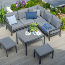 Load image into Gallery viewer, Titchwell Outdoor Mini Corner Set with Standard Table
