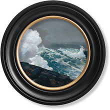 Load image into Gallery viewer, c.1895 Northeaster - Round Frame
