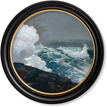 Load image into Gallery viewer, c.1895 Northeaster - Round Frame
