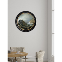 Load image into Gallery viewer, c.1877 Rocky Coast - Round Frame
