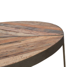 Load image into Gallery viewer, Whitechapel Boatwood Round Rustic Coffee Table Large
