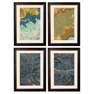 C.1850 British Geology Maps Framed Print