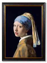 Load image into Gallery viewer, c.1665 Girl with a Pearl Earring Framed Print
