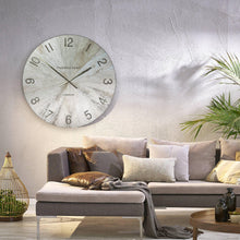 Load image into Gallery viewer, 45&quot; Wharf Pickled Oak Grand Clock
