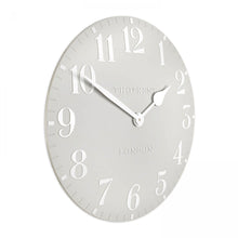 Load image into Gallery viewer, 20&quot; Arabic Dove Grey Wall Clock
