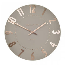 Load image into Gallery viewer, 20&quot; Mulberry Rose Gold Wall Clock
