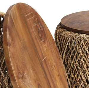 Tokio Natural Coffee Tables- Set of 2