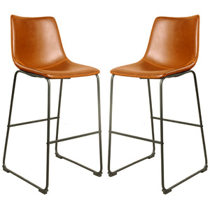 Ricard Bar Stool Tan SET OF 2