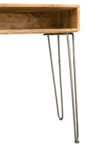 Hackney Retro Hairpin Console Table