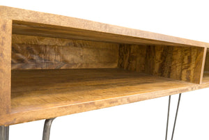 Hackney Retro Hairpin Console Table