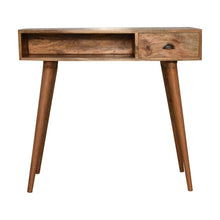 Load image into Gallery viewer, Solid Wood Writing Desk with Open Slot
