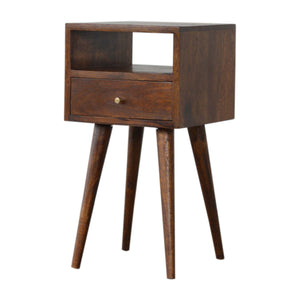 Mini Chestnut Bedside Table