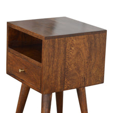 Load image into Gallery viewer, Mini Chestnut Bedside Table
