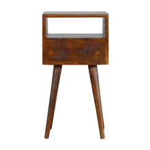 Load image into Gallery viewer, Mini Chestnut Bedside Table
