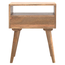 Load image into Gallery viewer, Solid Mango Wood Bedside with Open Slot
