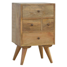 Load image into Gallery viewer, Nordic Style 4 Drawer Bedside Chest of Drawers
