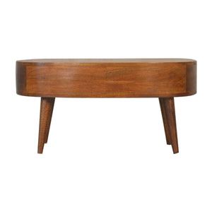 Chestnut Wave Coffee Table