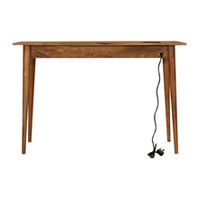 Load image into Gallery viewer, Nordic Style Writing Desk with 2 Drawers and Cable access
