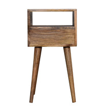 Load image into Gallery viewer, Mini Slate Grey Hand Painted Bedside Table
