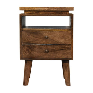 Platform Bedside Table