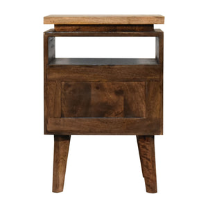 Platform Bedside Table