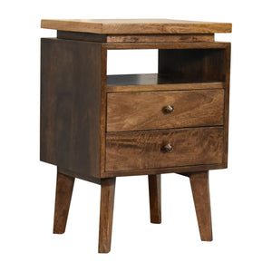 Platform Bedside Table