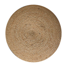 Load image into Gallery viewer, Natural Jute Pouffe
