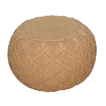 Load image into Gallery viewer, Ansley Beige Pouffe
