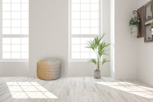 Load image into Gallery viewer, White Hart Pouffe
