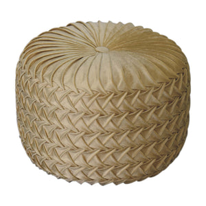 Ochre Hart Pouffe