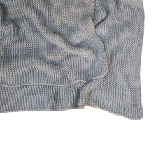 Load image into Gallery viewer, Double Bed Size Light Blue Knitted Throw
