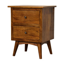 Load image into Gallery viewer, Chestnut Bedside Table
