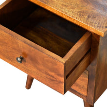 Load image into Gallery viewer, Chestnut Bedside Table
