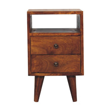 Load image into Gallery viewer, Mini Classic Chestnut Bedside Table
