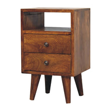 Load image into Gallery viewer, Mini Classic Chestnut Bedside Table
