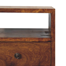 Load image into Gallery viewer, Mini Classic Chestnut Bedside Table
