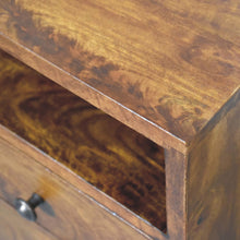 Load image into Gallery viewer, Mini Classic Chestnut Bedside Table
