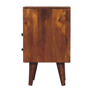 Mini Classic Chestnut Bedside Table