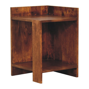 Chestnut Box Bedside Table