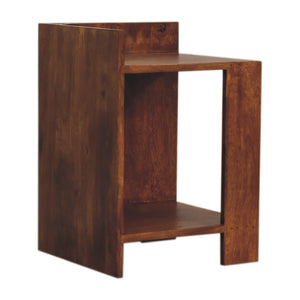 Chestnut Box Bedside Table