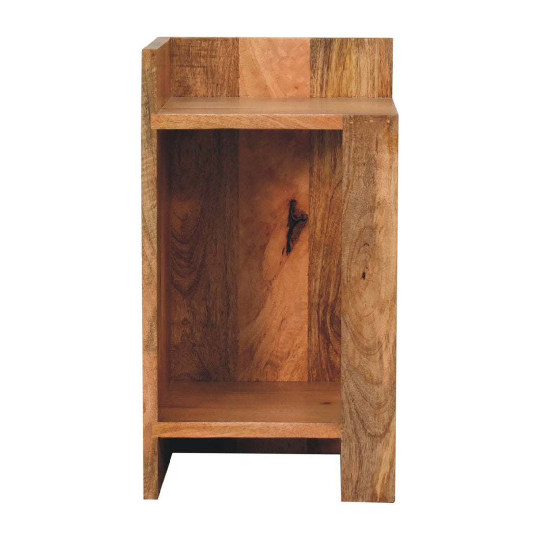 Oak-ish Box Bedside Table