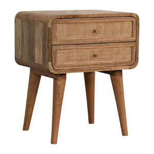 Close-knit 2 Drawer Bedside Table