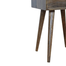 Load image into Gallery viewer, Mini Grey Washed Bedside Table
