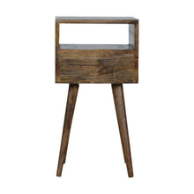 Load image into Gallery viewer, Mini Grey Washed Bedside Table
