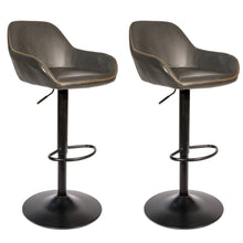 Load image into Gallery viewer, Aston Gas Lift Barstool Grey SET OF 2
