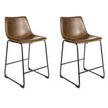 Load image into Gallery viewer, Ricard Counter Stool Chestnut SET OF 2
